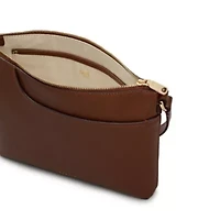 Pockets Texture Small Ziptop Crossbody