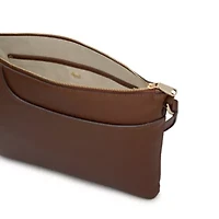 Pockets Texture Large Ziptop Crossbody