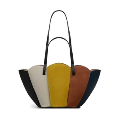 The Lily Patchwork Small Open Top Grab
