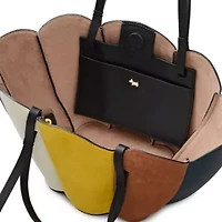 The Lily Patchwork Small Open Top Grab