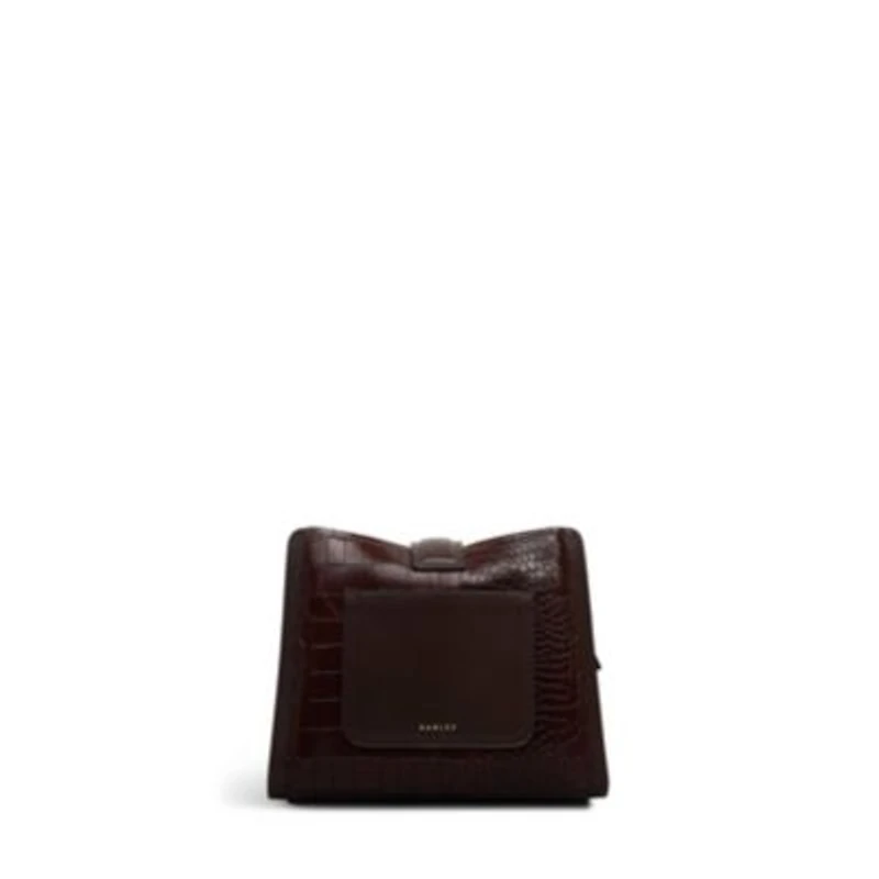 Sloane Mews Faux Croc Small Ziptop Cross Body
