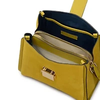 Sloane Mews Suede Small Ziptop Crossbody