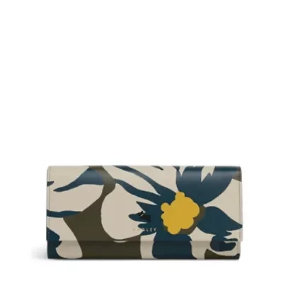 Perfect Poppies Large Flapover wallet