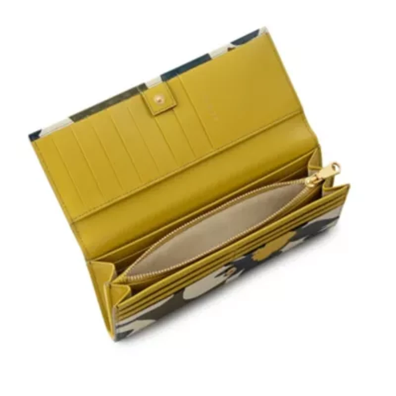 Perfect Poppies Large Flapover wallet