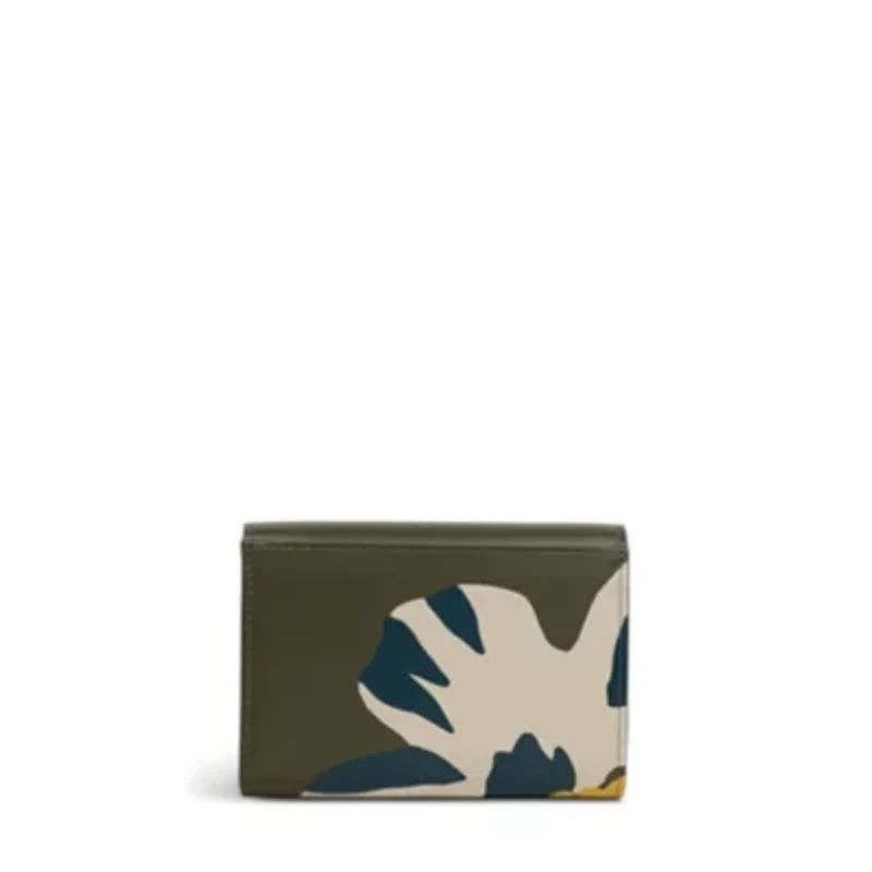 Perfect Poppies Medium Flapover wallet