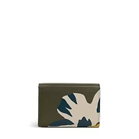 Perfect Poppies Medium Flapover wallet
