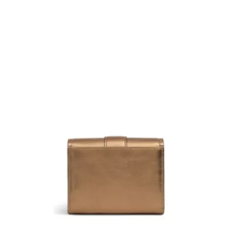 Sloane Mews - Metallic Medium Flapover wallet