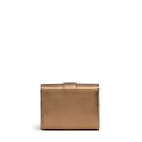 Sloane Mews - Metallic Medium Flapover wallet