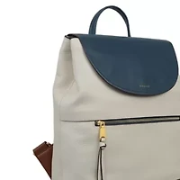 Albion Street Colourblock Large Ziptop Backpack