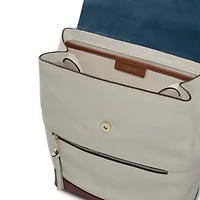 Albion Street Colourblock Large Ziptop Backpack