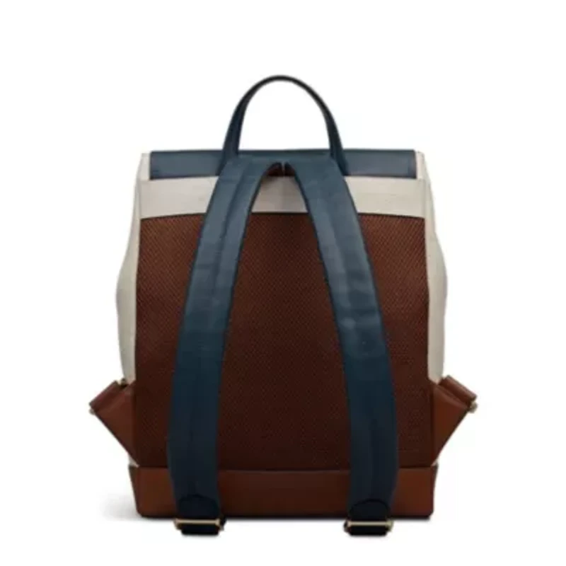 Albion Street Colourblock Large Ziptop Backpack