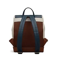 Albion Street Colourblock Large Ziptop Backpack