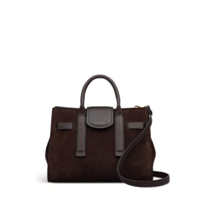 St Pancras Lane Suede Small Open Top Grab