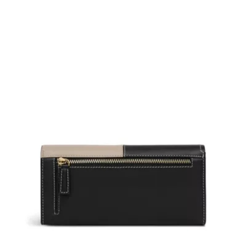 Maldon Mews - Colourblock Large Flapover Wallet