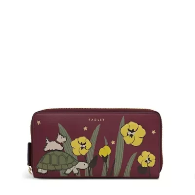 Midnight Wanderer Large Zip Around Wallet