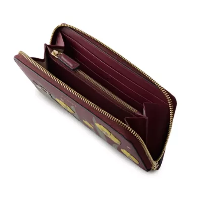 Midnight Wanderer Large Zip Around Wallet