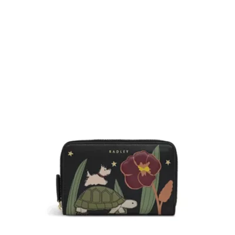 Midnight Wanderer Medium Zip Around Wallet