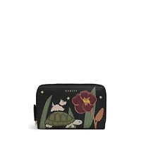 Midnight Wanderer Medium Zip Around Wallet