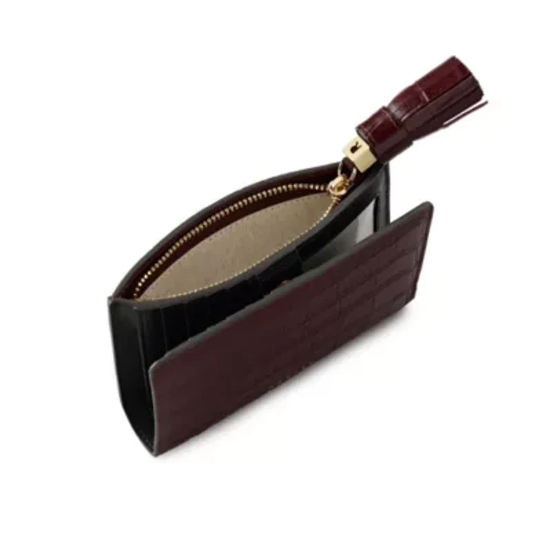 Noble Alley - Faux Croc Medium Bifold Wallet