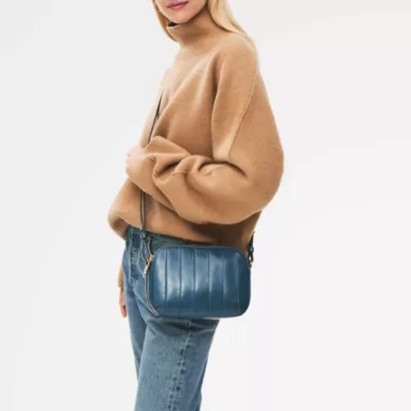 Dukes Place - Stripemedium Ziptop Cross Body