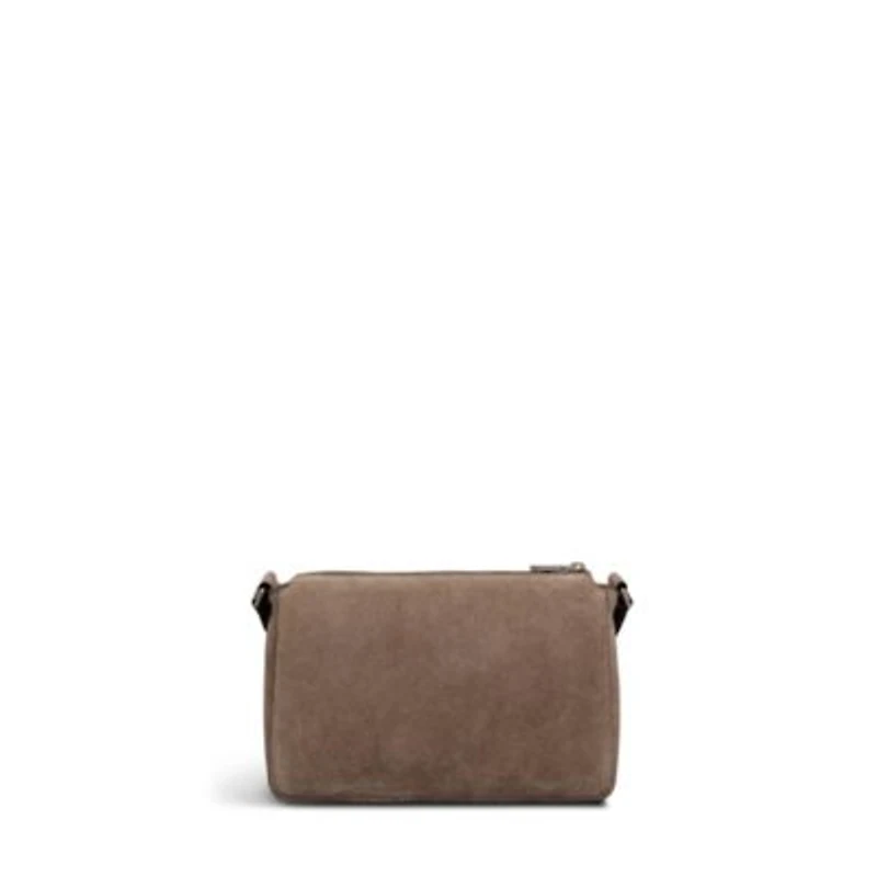 Fountain Park - Suede small Ziptop Cross Body