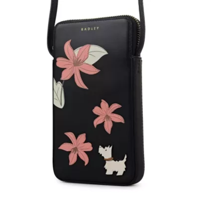 Pretty Petals medium Phone Cross Body
