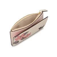 Pretty Petals medium Ziptop Wallet
