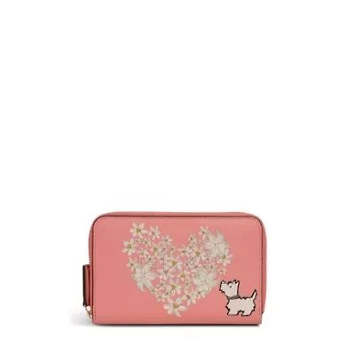 Love You Lots medium Zip Around Wallet