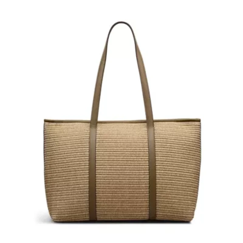 Chartfield Place - Raffialarge Ziptop Tote