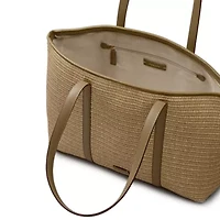 Chartfield Place - Raffialarge Ziptop Tote