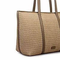Chartfield Place - Raffialarge Ziptop Tote