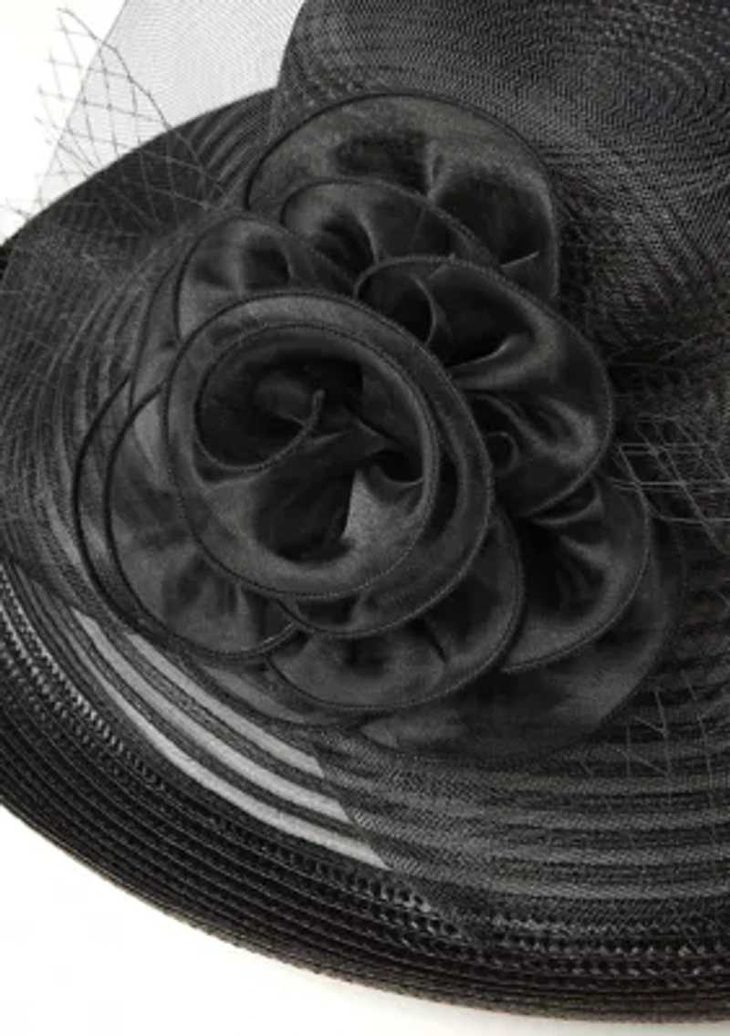 Sheer Brim Large Romantic Profile Hat