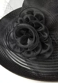 Sheer Brim Large Romantic Profile Hat