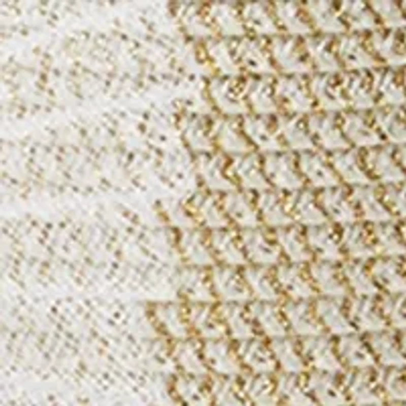 Metallic Braid Cloche Hat