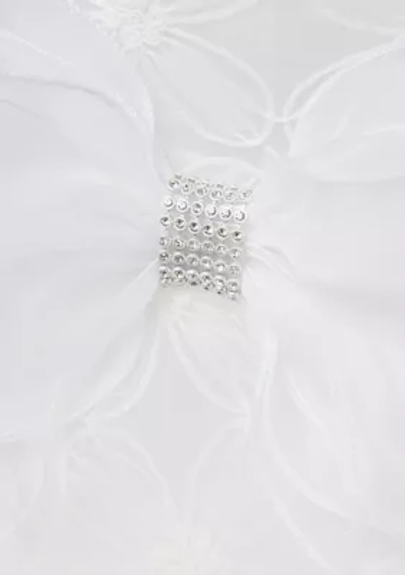 Textured Floral Downbrim Hat