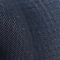 Sheer Widebrim Hat with Rosette