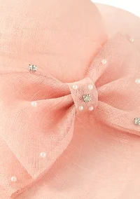 Large Bow Sinamay Floppy Hat