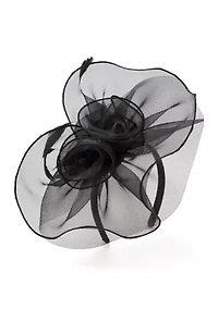 Wavy Net Fascinator Headband