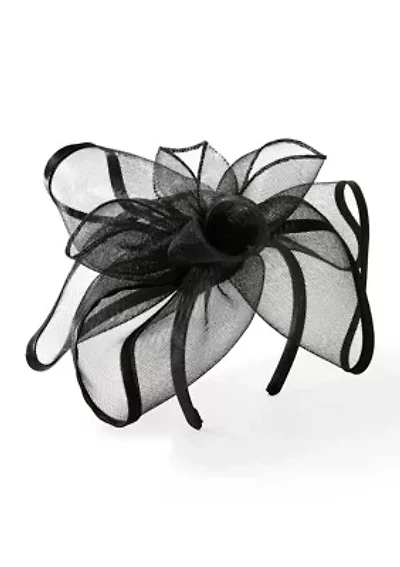 Crinoline Rosette Fascinator