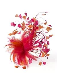 Multi Feather Fascinator