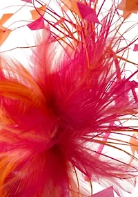 Multi Feather Fascinator