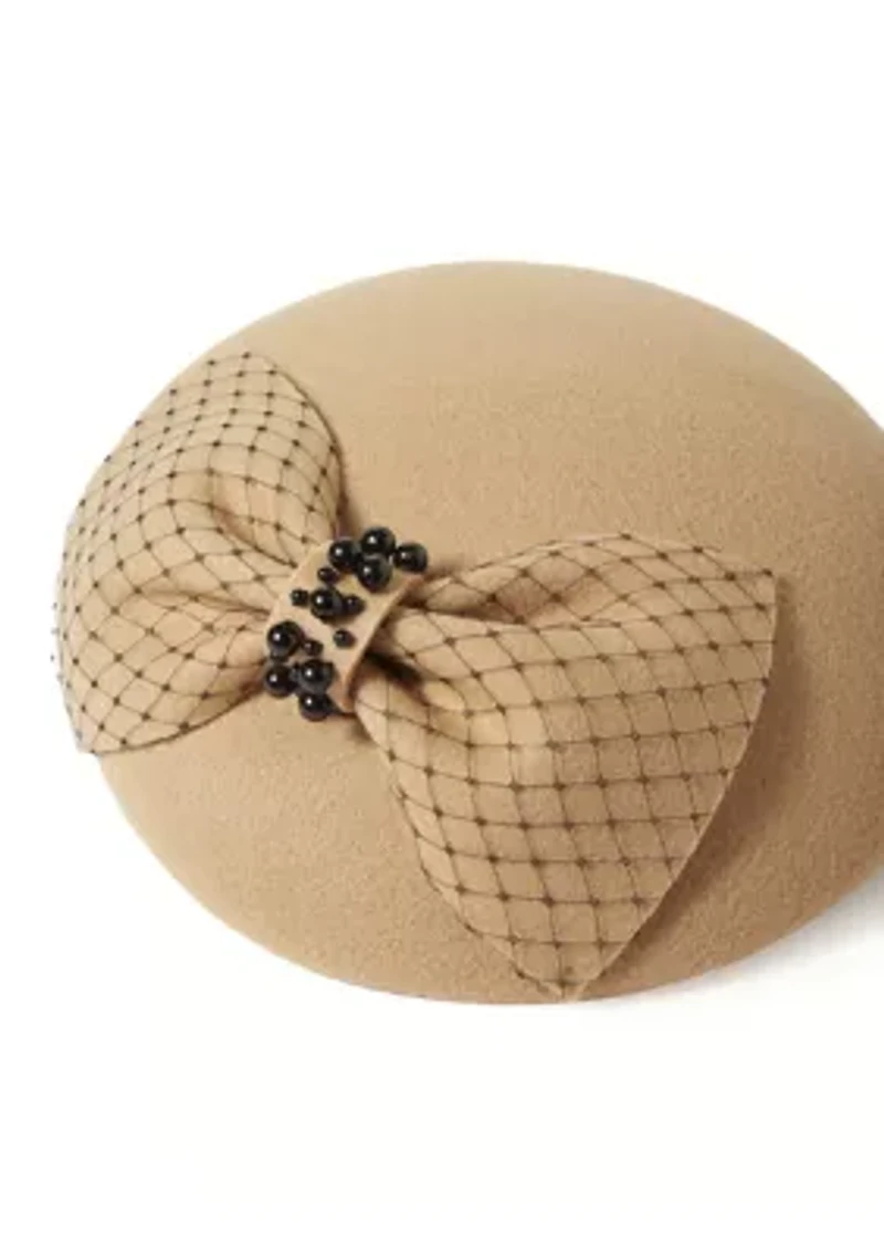 Wool Felt Pill Box Hat