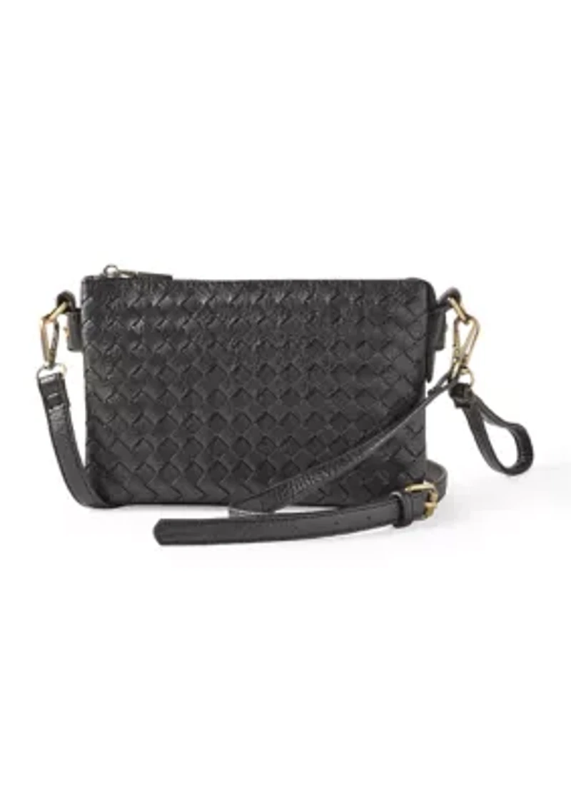 Woven Wristlet Crossbody