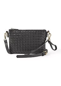 Woven Wristlet Crossbody