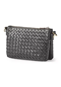 Woven Wristlet Crossbody