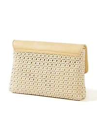 Rattan Clutch Crossbody