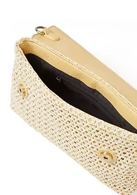 Rattan Clutch Crossbody