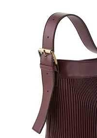 Ribbed Hobo Bag