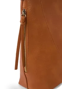 Distressed Slouchy Hobo Bag