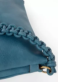 Crossbody Bag with Braided Shoulder Strap
